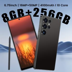 6.75-Inch Large Screen, 8GB+256GB Storage Space, Facial Recognition Unlocks Android Smartphone, Built-In Stylus, 16+50MP Ultra High Definition Pixel 4100Mah Battery, Free Phone Case+Protective Film+Data Cable+Wired Headphones+Card Reader